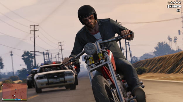 Grand Theft Auto 5 Getting away 1